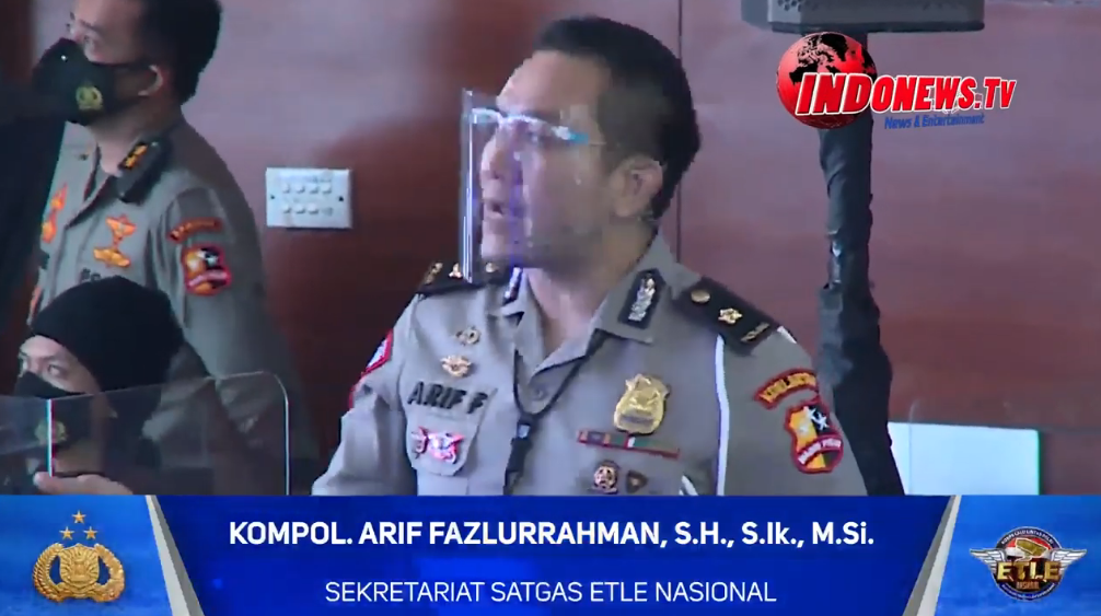 , Kapolri Jenderal Listyo Sigit Prabowo meresmikan tilang elektronik atau Elektronic Traffic Law Enforcement (ETLE) nasional.,